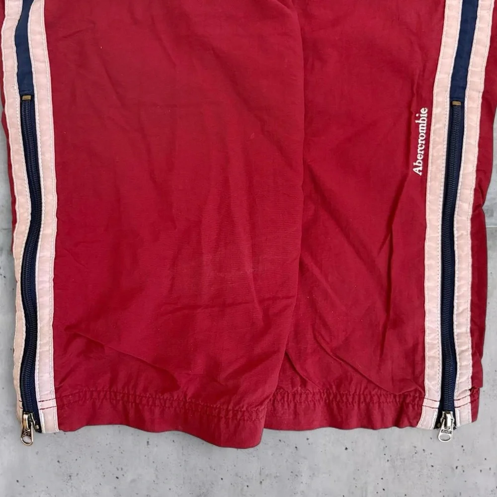 Britney Spears Abercrombie Track Pants Flare Zipper Leg Y2K 90’s VINTAGE - Picture 6 of 10